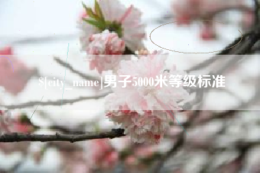 图木舒克男子5000米等级标准