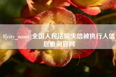 图木舒克全国人民法院失信被执行人信息查询官网