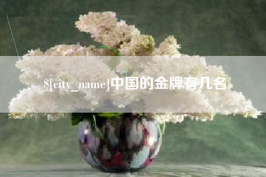 图木舒克中国的金牌有几名