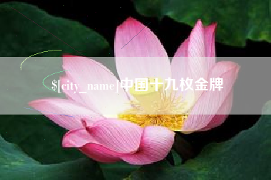 图木舒克中国十九枚金牌