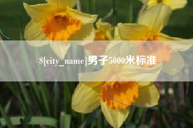 图木舒克男子5000米标准