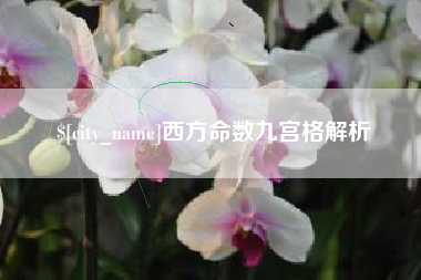 图木舒克西方命数九宫格解析