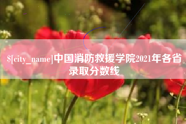 图木舒克中国消防救援学院2021年各省录取分数线