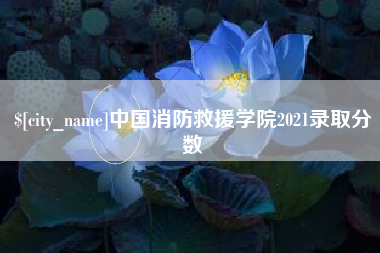 图木舒克中国消防救援学院2021录取分数