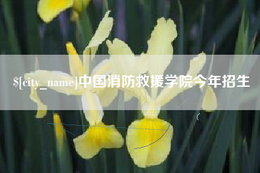 图木舒克中国消防救援学院今年招生