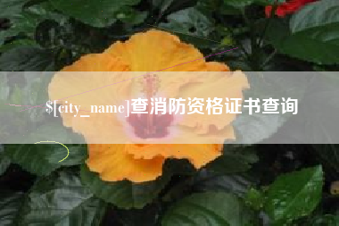图木舒克查消防资格证书查询
