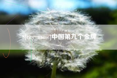 图木舒克中国第九个金牌