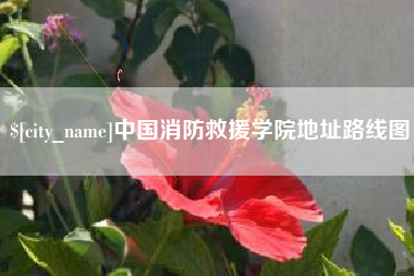 图木舒克中国消防救援学院地址路线图