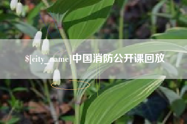 图木舒克中国消防公开课回放