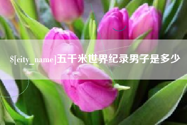图木舒克五千米世界纪录男子是多少