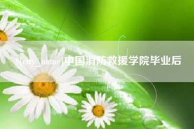 图木舒克中国消防救援学院毕业后