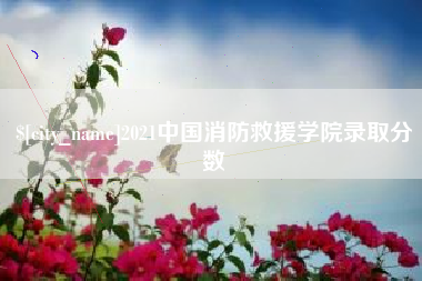 图木舒克2021中国消防救援学院录取分数