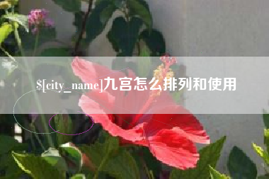 图木舒克九宫怎么排列和使用